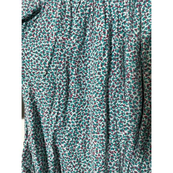 Girls ilovegorgeous Green Floral Knit Dress SZ 6-7 - Picture 4 of 4